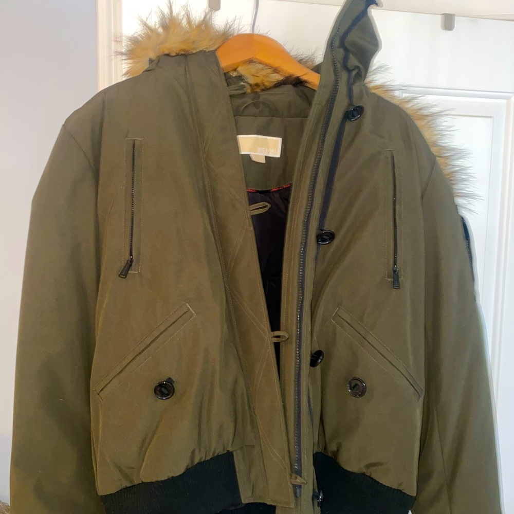 Michael Kors Amaya Bomber Jacket - size medium